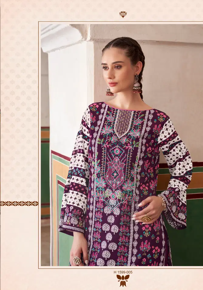 Rihaana 4 By Alok Suit Cambric Cotton Pakistani Dress Material Wholesale Shop In Surat